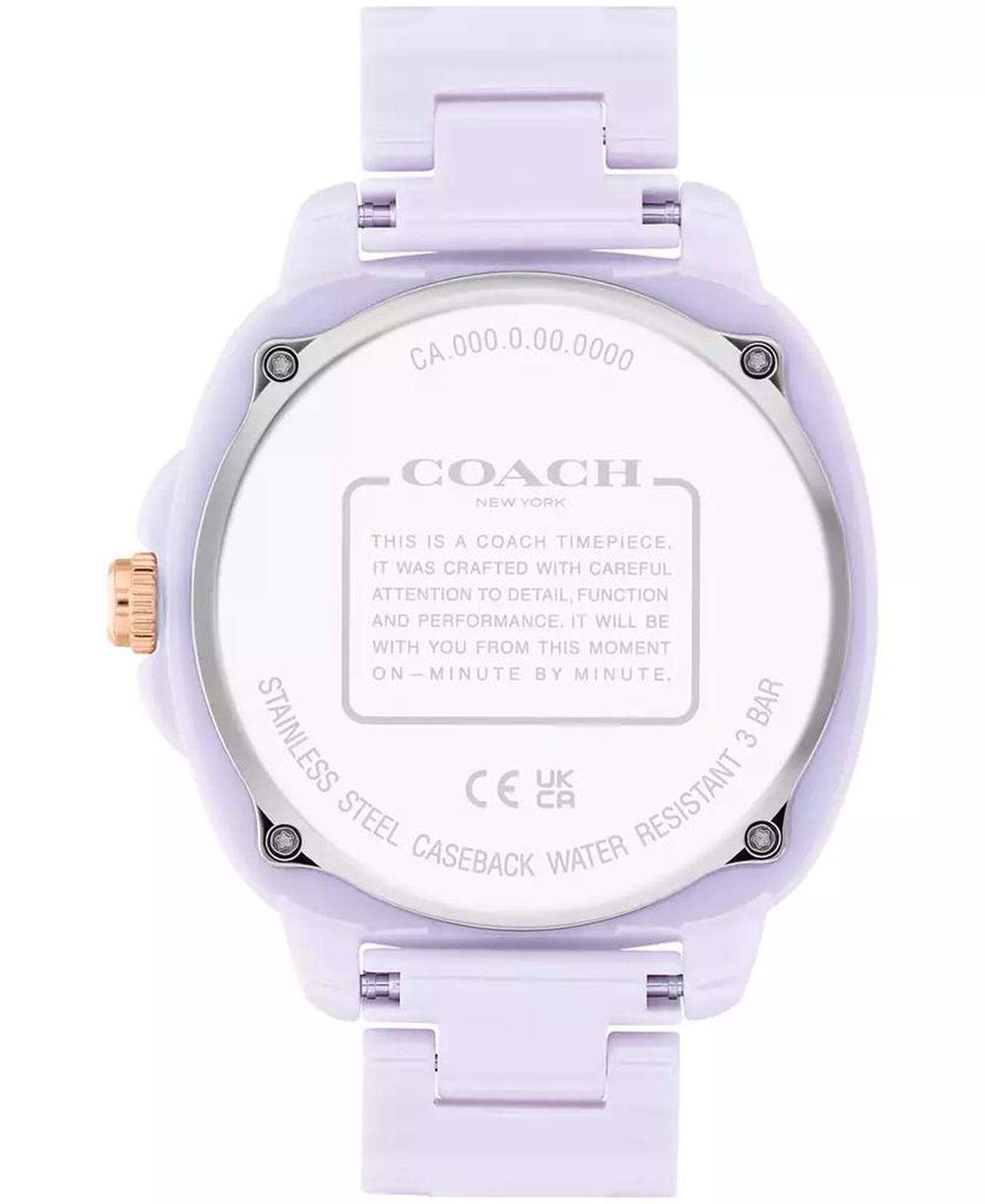 Women's Kitt Lavender Ceramic Bracelet Watch, 38mm