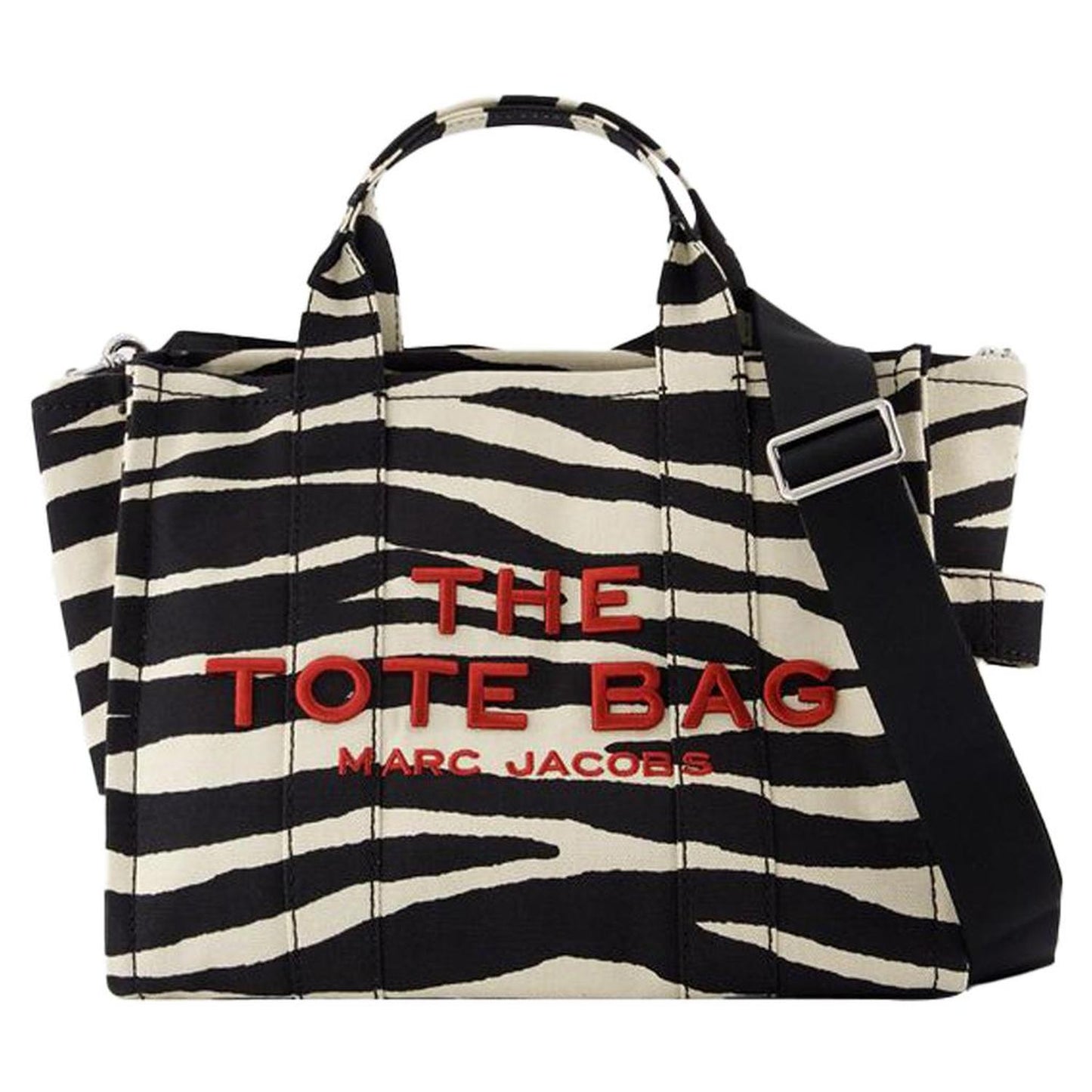 The Medium Tote -  - Cotton - Black
