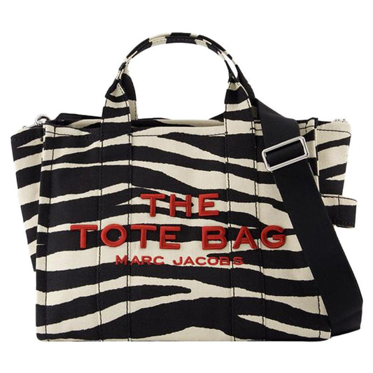 The Medium Tote -  - Cotton - Black