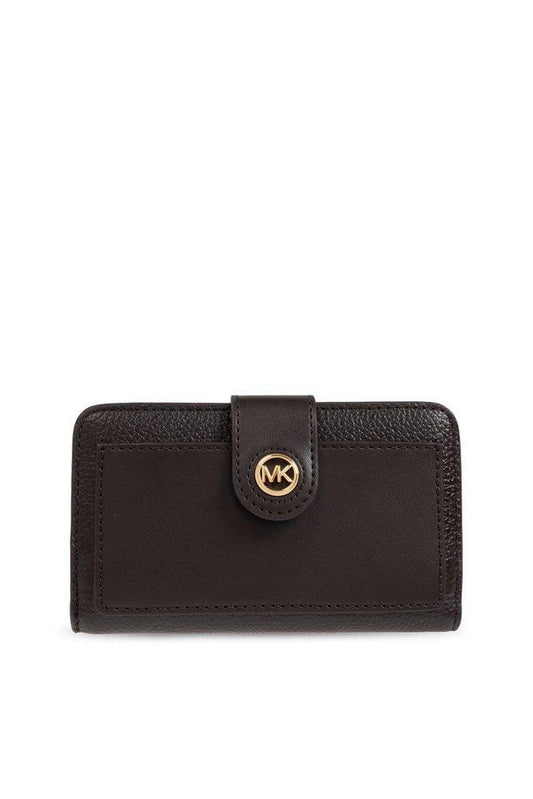 Michael Michael Kors Charm Logo Plaque Medium Bifold Wallet