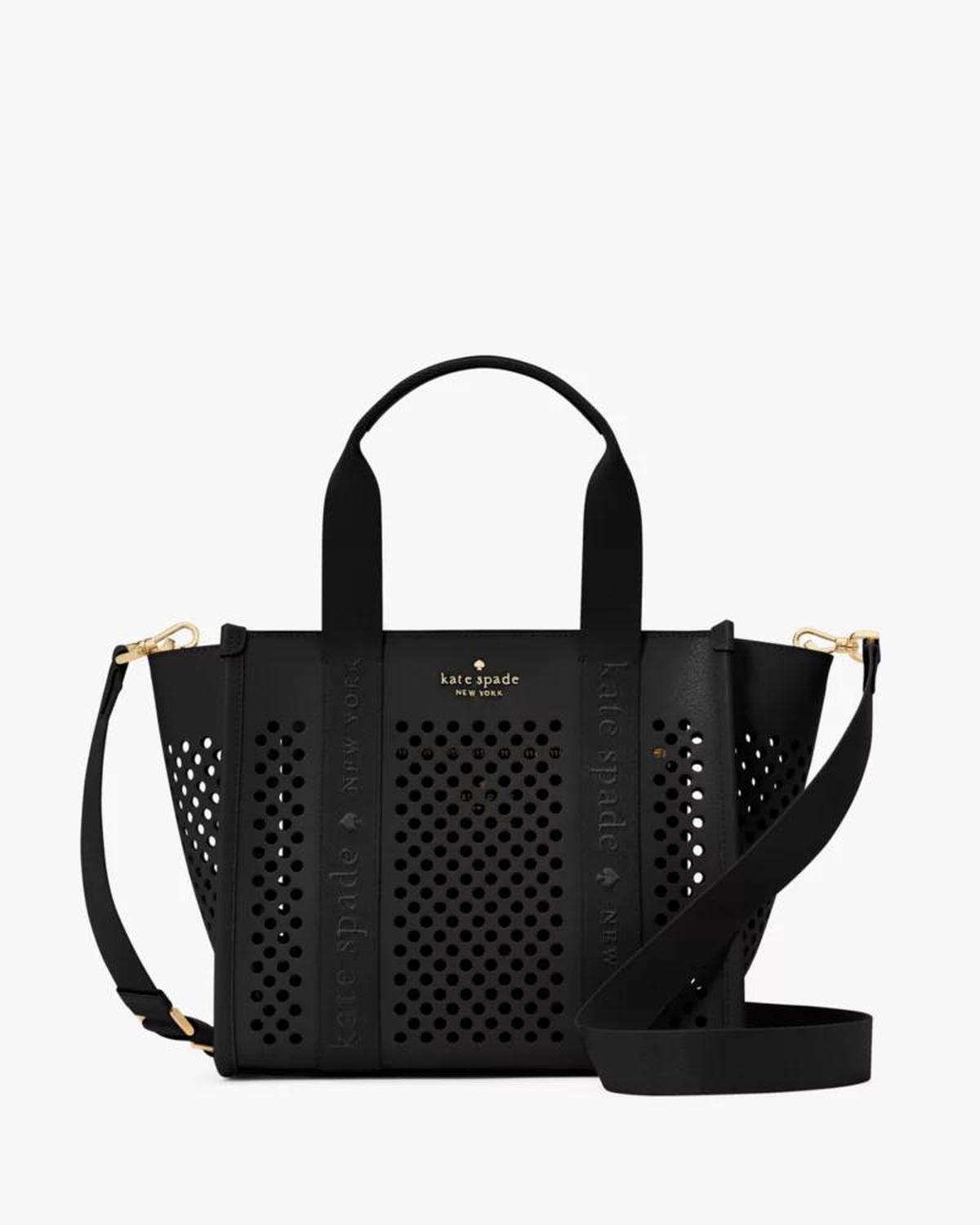 Kip Perforated Leather Small Tote