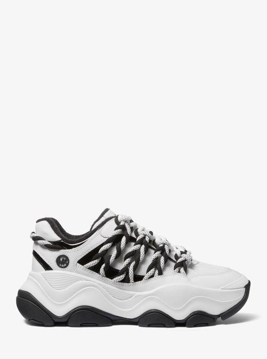 Atlas Cord Mesh and Leather Trainer