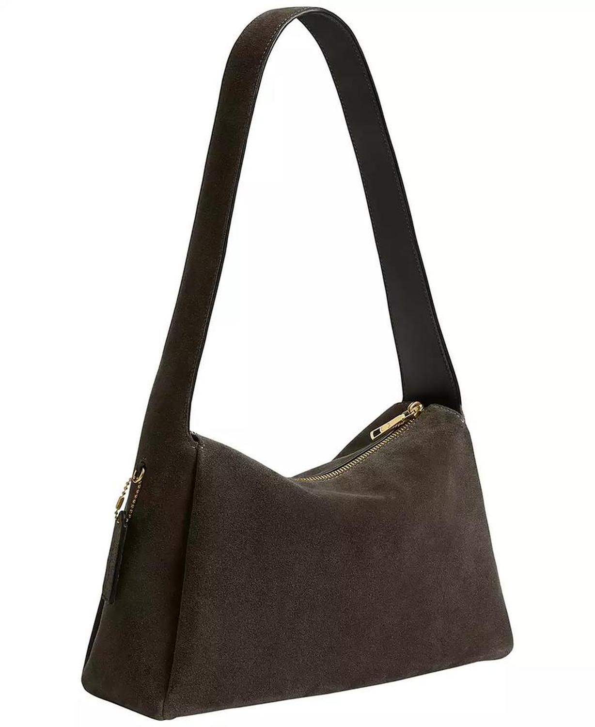 Lola Small Suede Shoulder Bag
