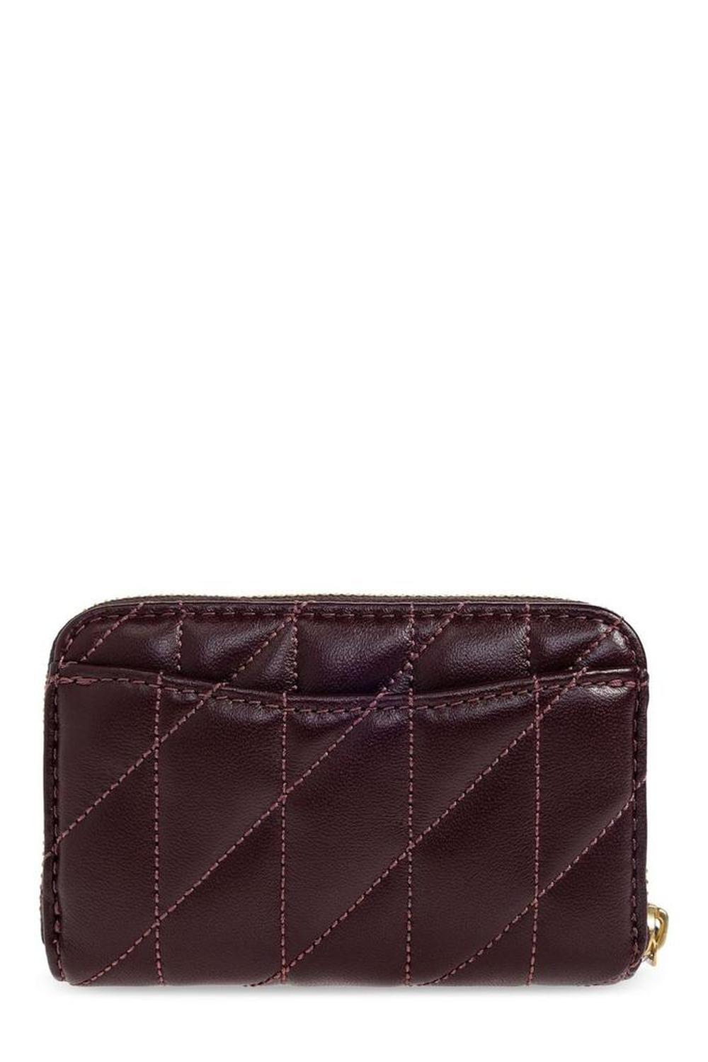 Coach Essential Zip-Around Quilted Small Card Case