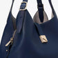 Deco Pebbled Leather Tote Bag