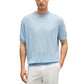 Men's Accent Tipping Linen-Blend Regular-Fit Sweater