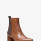 Lex Leather and Signature Logo Boot