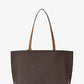Evelyn Large Signature Logo Tote Bag