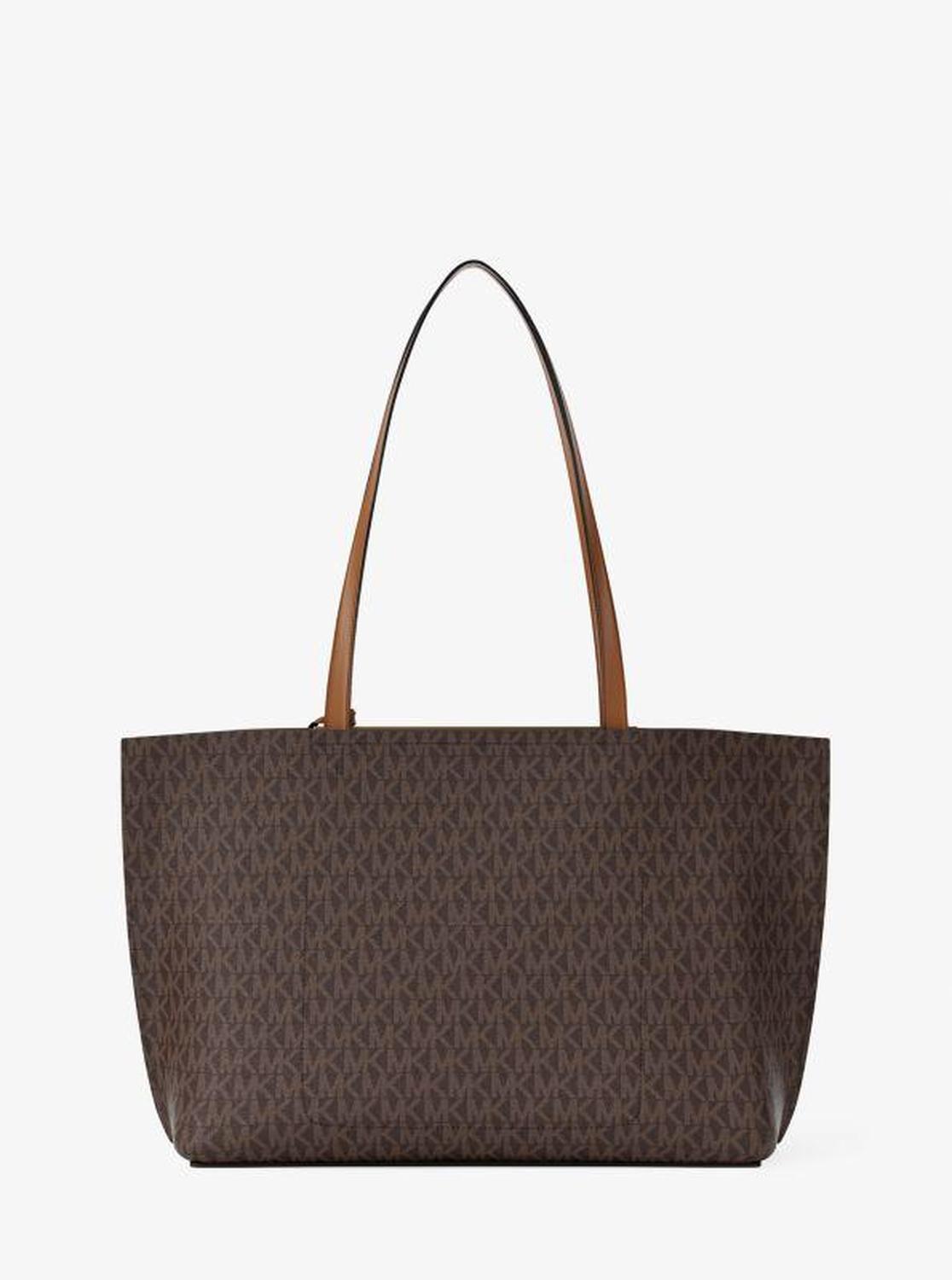 Evelyn Large Signature Logo Tote Bag