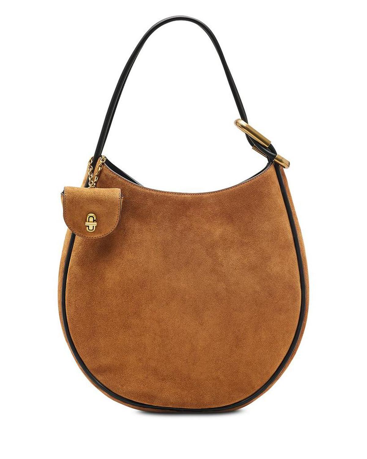 The Suede Large Dual Hobo Bag