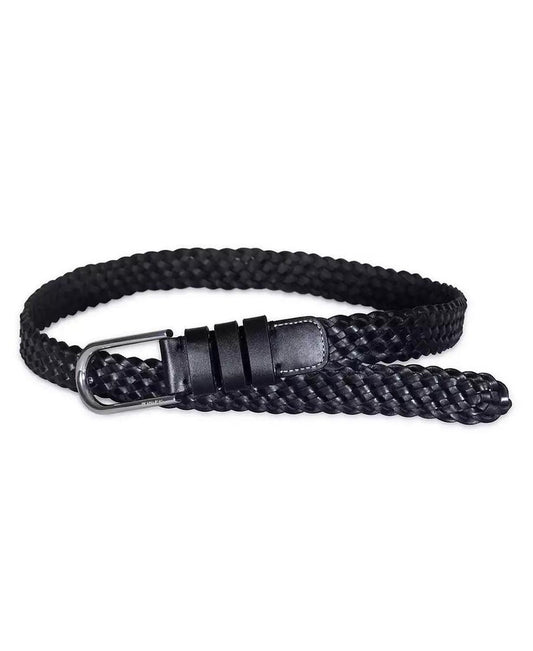 Women's 32mm Braided Leather Belt