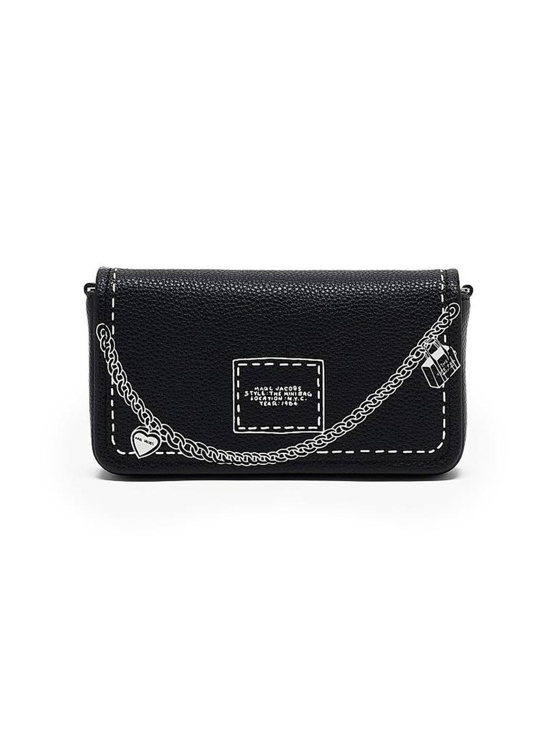 The Mini Trompe L'oeil Charm Leather Crossbody Bag