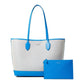 Manhattan Tropical Foliage Canvas Jacquard Small Tote