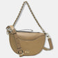 Michael Michael Kors Logo Plaque Zip-Up Shoulder Bag
