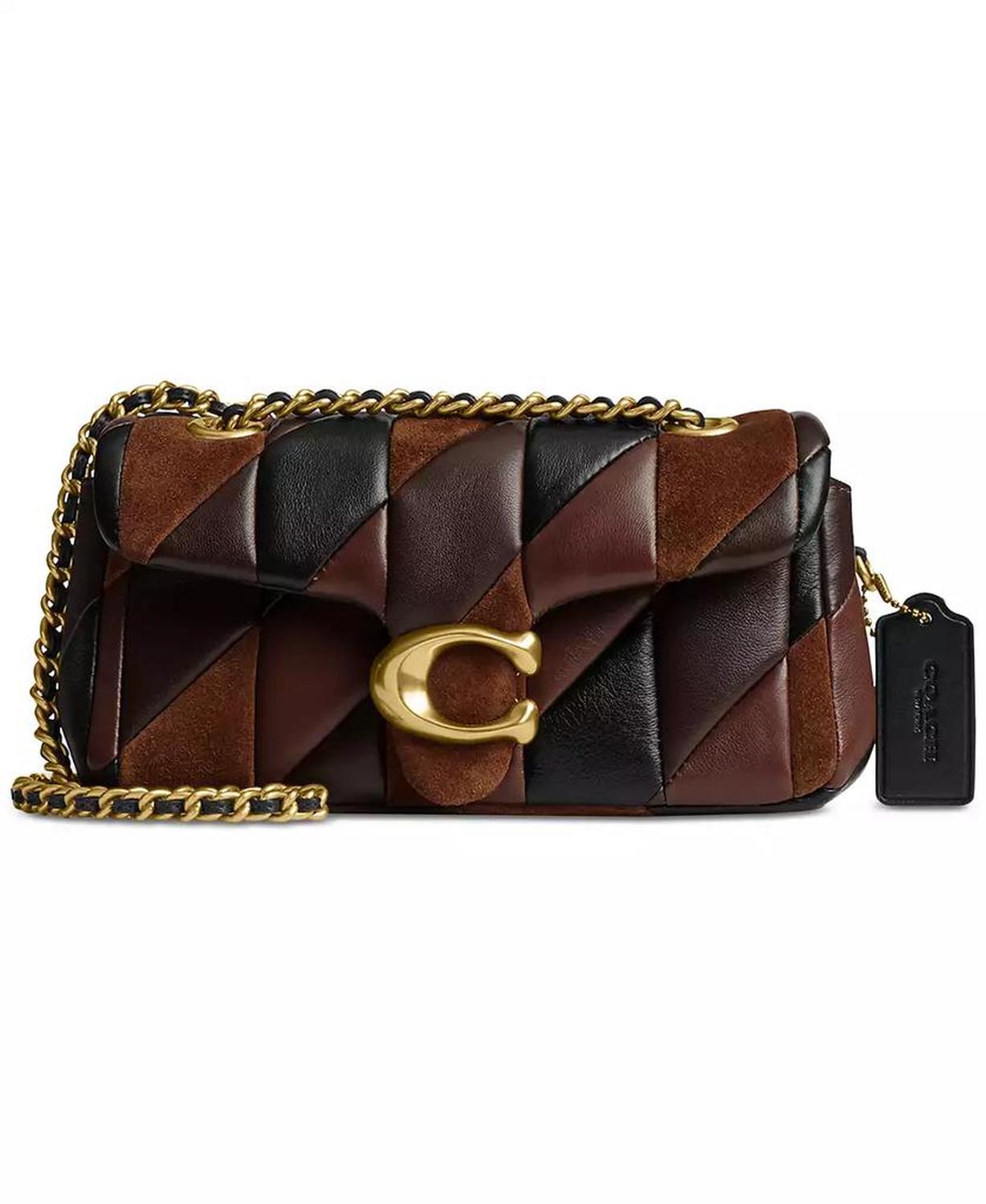 Quilted Tabby Small Patchwork Leather Shoulder Bag 20