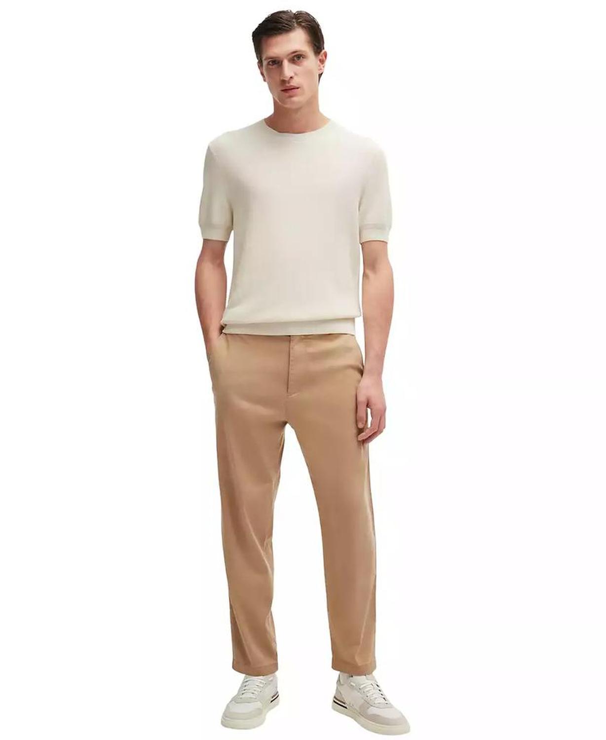 Men's Regular-Fit Short Sleeved Sweater