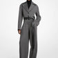 Covert Twill Wool Jumpsuit