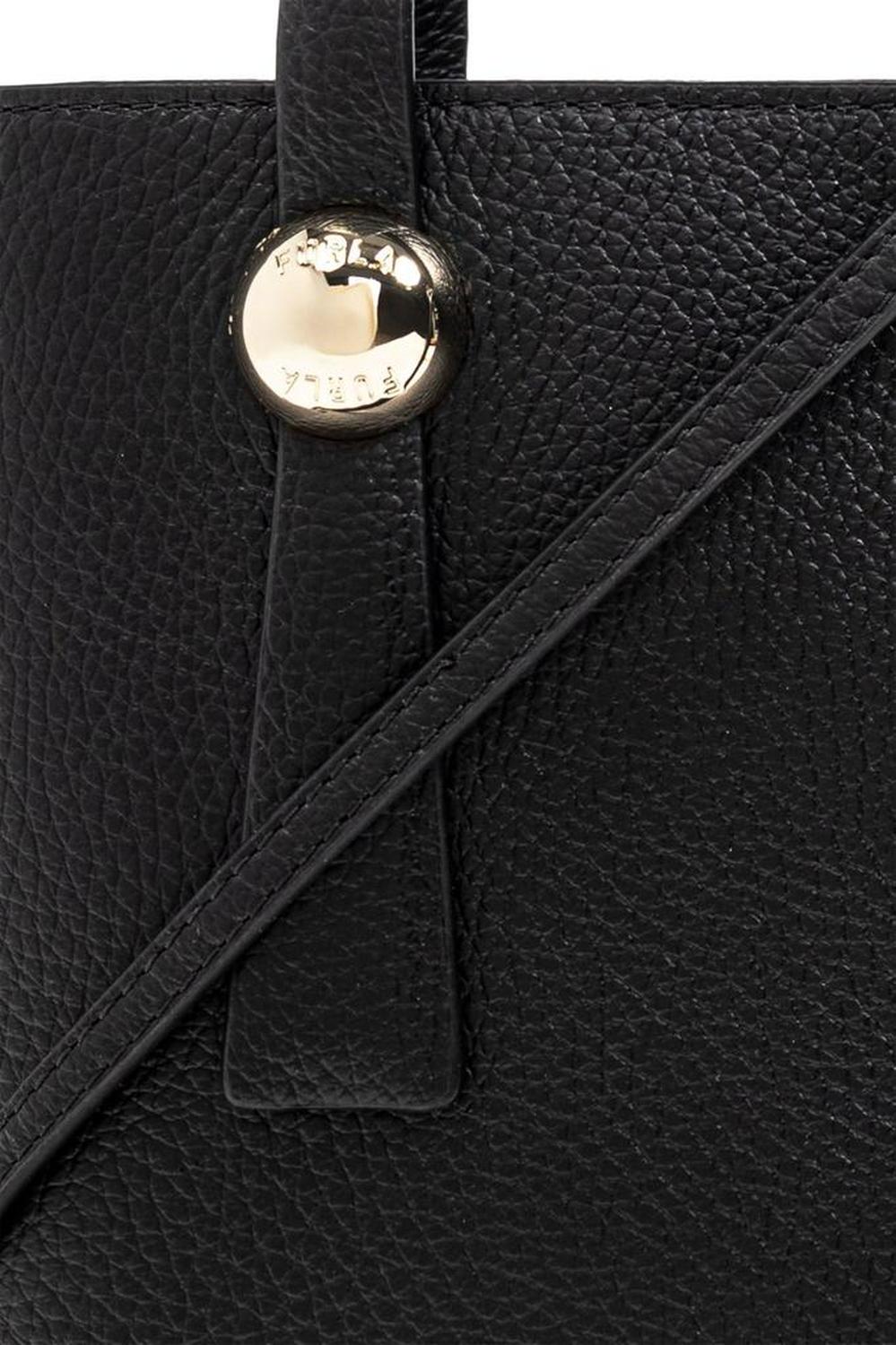 Furla Sfera Logo Engraved Shoulder Bag