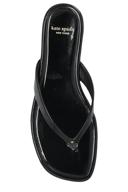 Kate Spade Flower Square Open Toe Slides