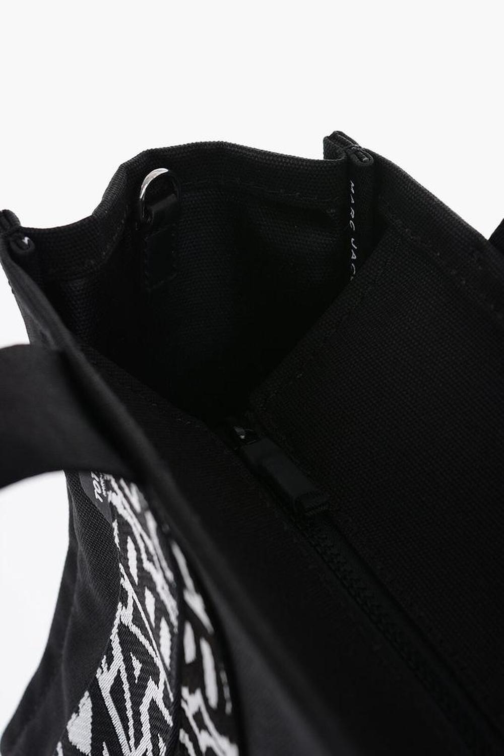 Canvas Tote Bag With Embroidered Monogram