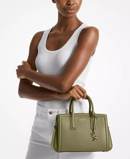 Michael Kors Women's Small Leather Satchel Bag