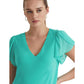 Georgette Drop-Waist Dress