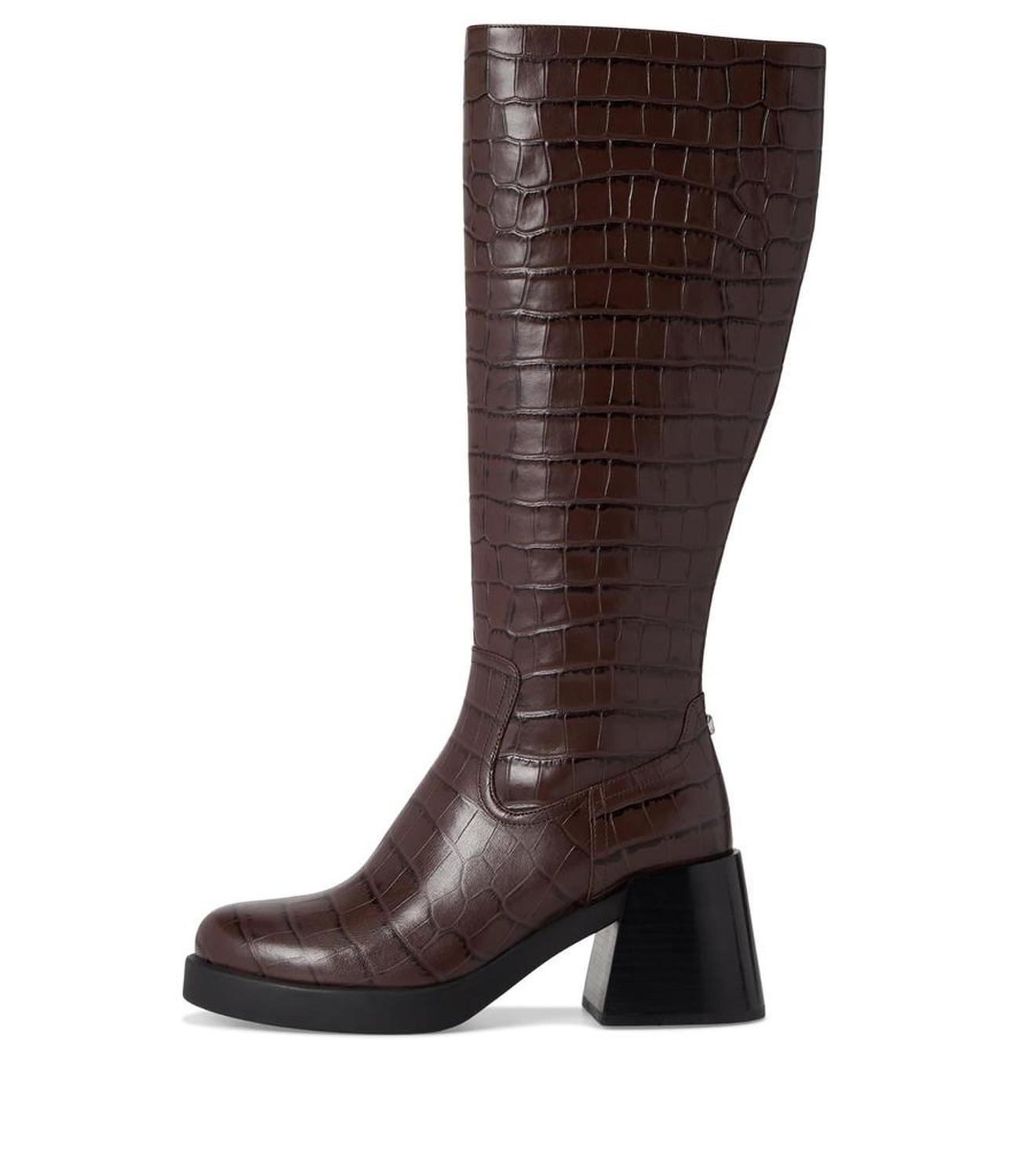 Natasha Embossed Croc Boot