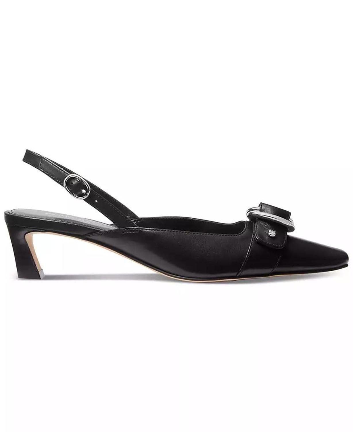 Jaden Kitten Sling Pumps