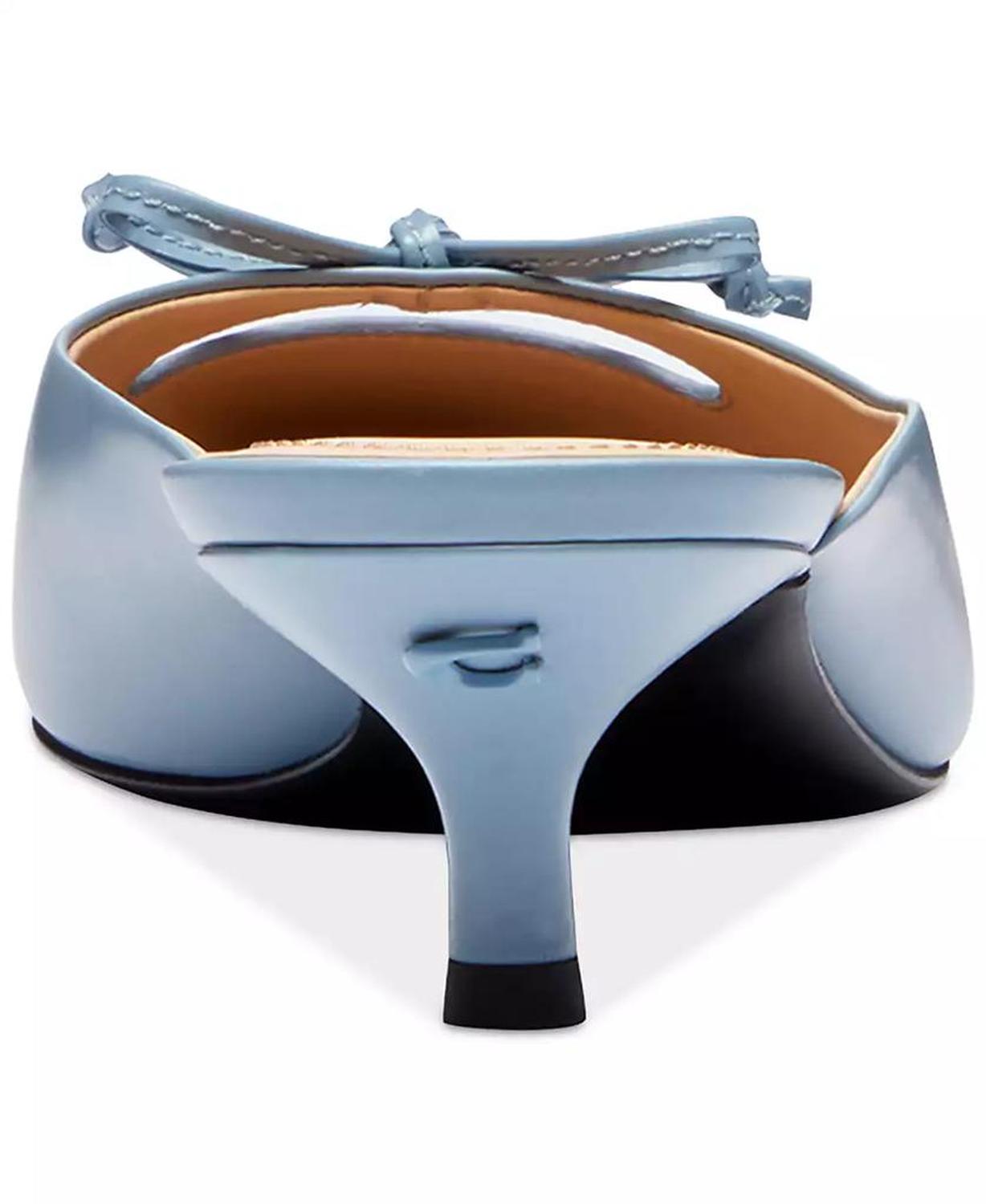 Women's Runway Embellished Bow-Trim Mules