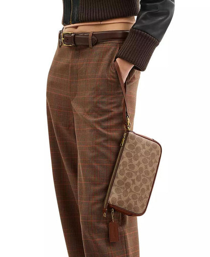 Women's Zip Top Plaza Mini Shoulder Bag