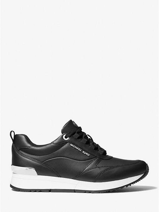 Allie Stride Leather and Nylon Trainer