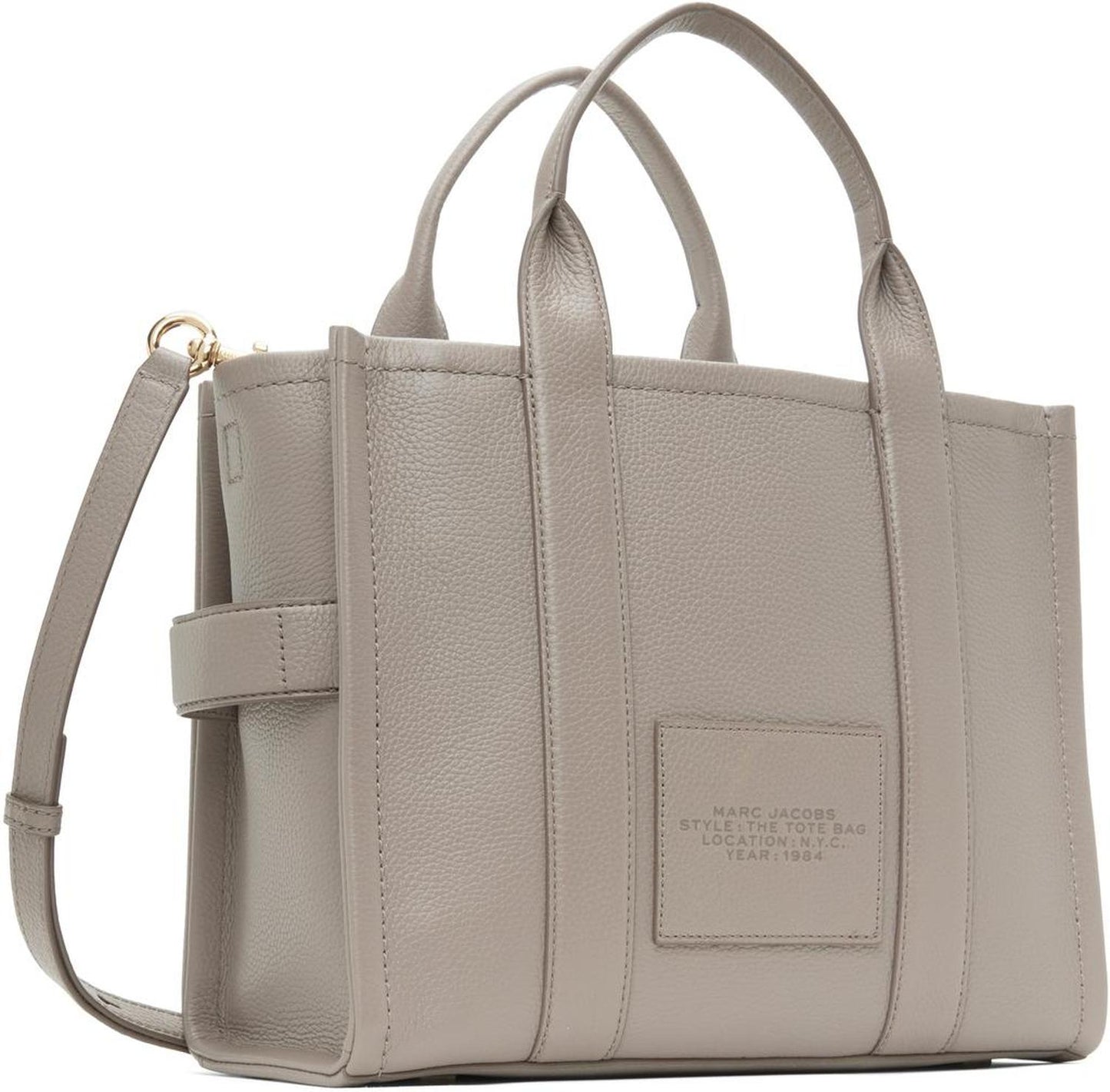 Taupe 'The Leather Medium' Tote