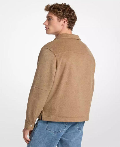 Men's Fannel Full Zip Jacket