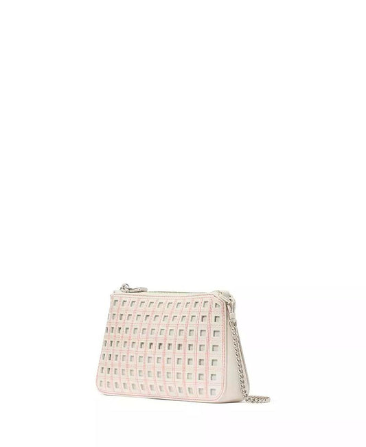 Grace Perforated Pochette Crossbody Bag