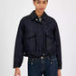 MICHAEL Women's Reversible Bomber Barn Jacket