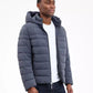 Men's Dressy Hooded Stretch Packable Jacket