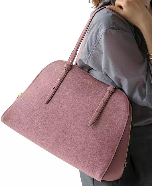 Do It All Pebbled Leather Maise Carryall