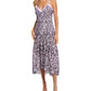 Marchesa Notte Peony Printed Dress