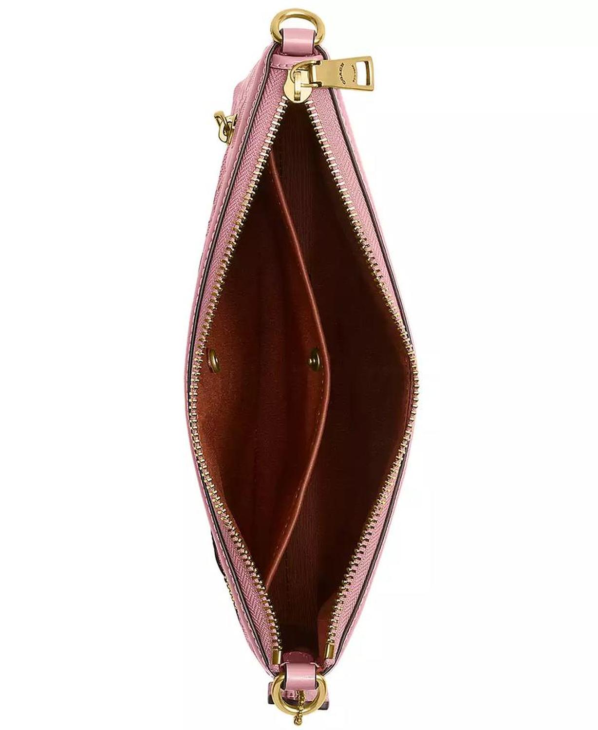 Legacy Small Signature Patent Leather Crossbody Bag