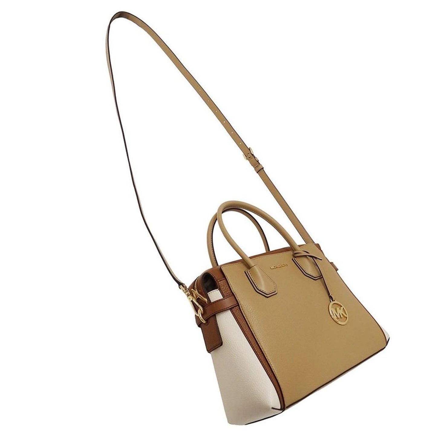 Leather Handbag Shoulder Bag (Pre-Owned)