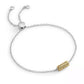 Signature Quilted Tube Slider Bracelet