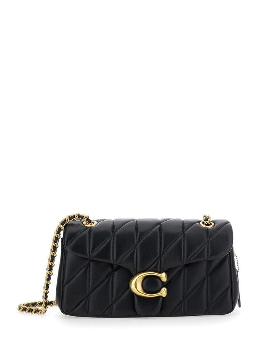 Coach Tabby 26 Logo Plaque Quilted Crossbody Bag