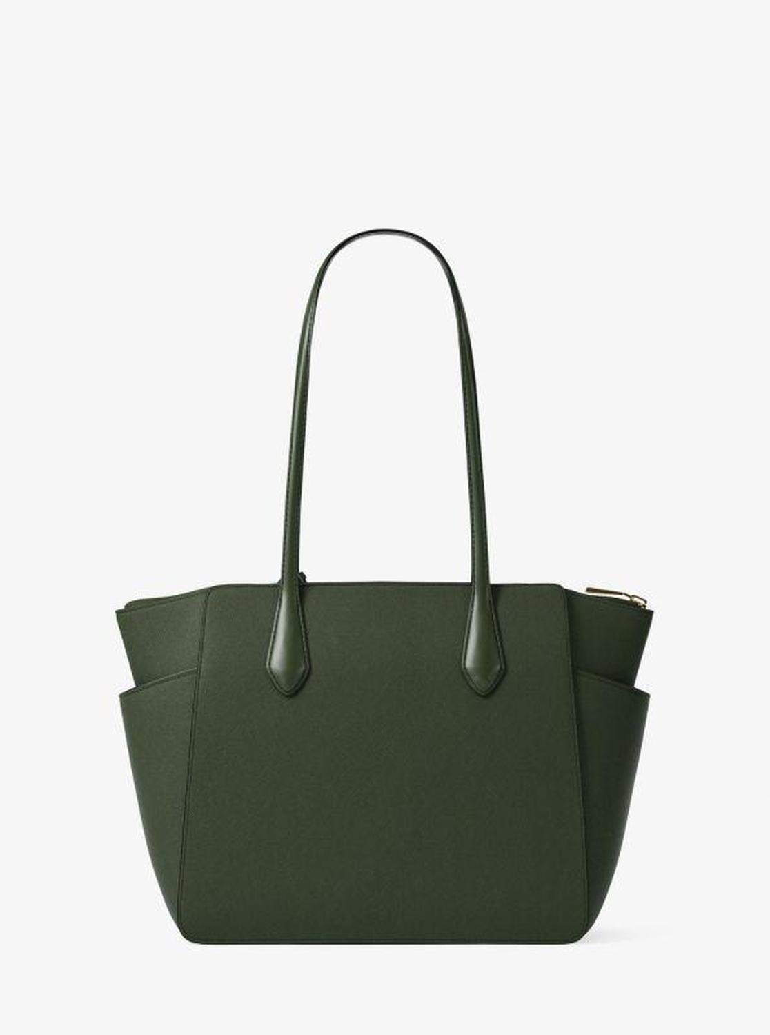 Marilyn Medium Saffiano Leather Tote Bag
