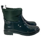 Blakely Logo Tape Rain Boots in Racing Green PVC and Nylon