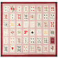 Playing Cards Silk Square Scarf