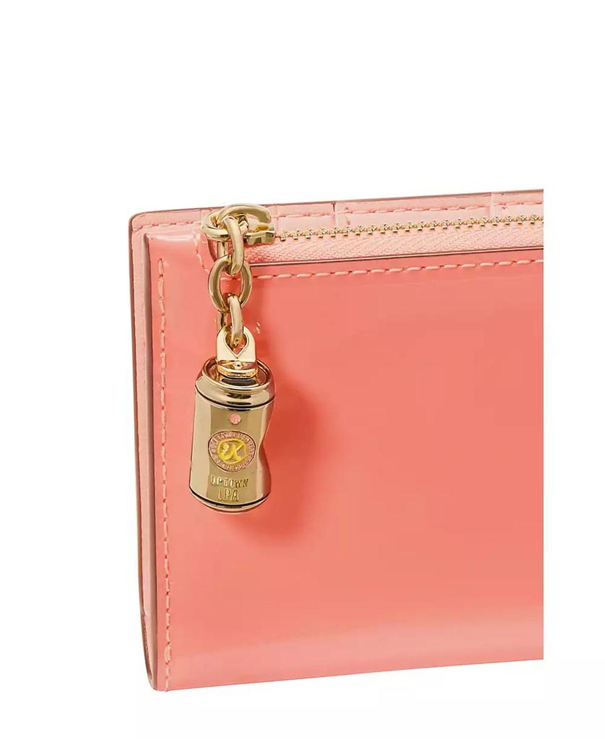 Devin Patent Small Bifold Wallet