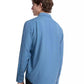 Men's Crepe Long Sleeve Two-Pocket Button-Front Shirt