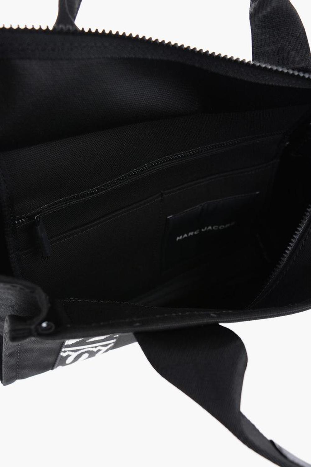 Canvas Tote Bag With Embroidered Monogram