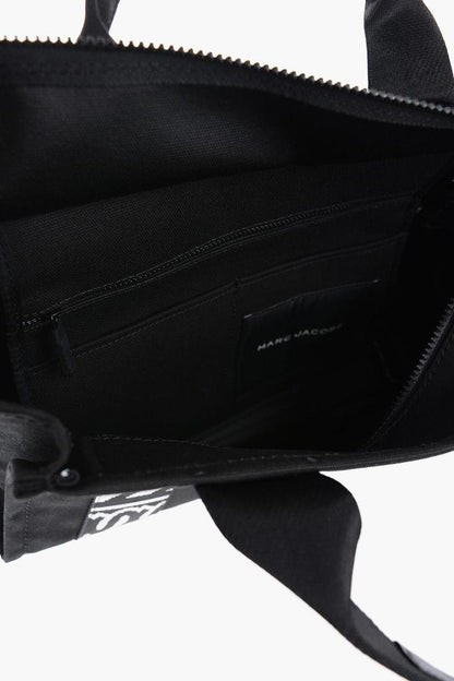 Canvas Tote Bag With Embroidered Monogram