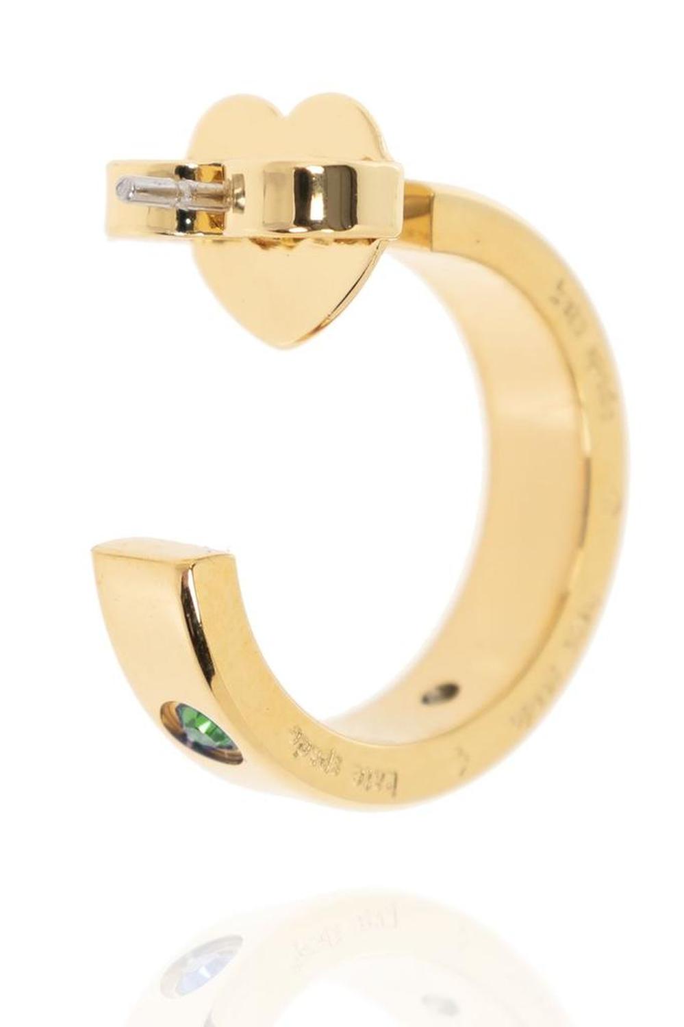 Kate Spade Set In Stone Huggies Earrings